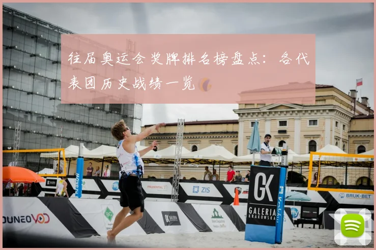往届奥运会奖牌排名榜盘点:各代表团历史战绩一览