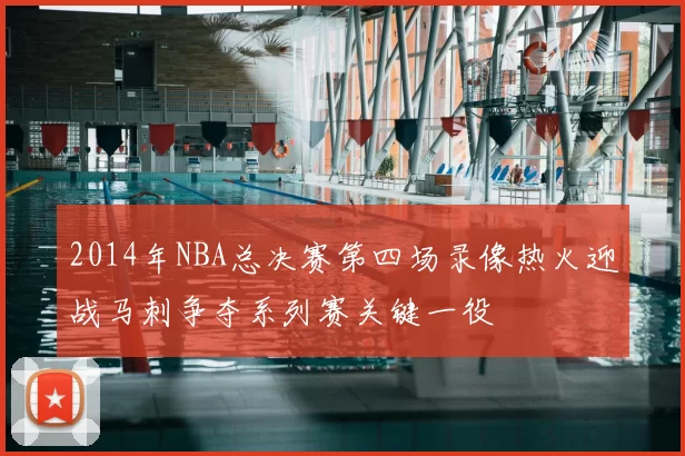 2014年NBA总决赛第四场录像热火迎战马刺争夺系列赛关键一役